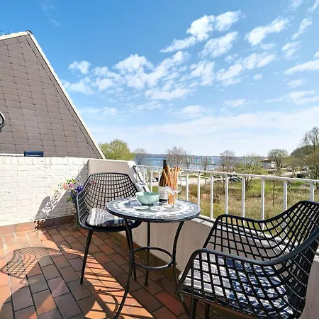 Ostsee, Wunderschoene Wohnung Mit Meerblick Harrislee Exterior photo